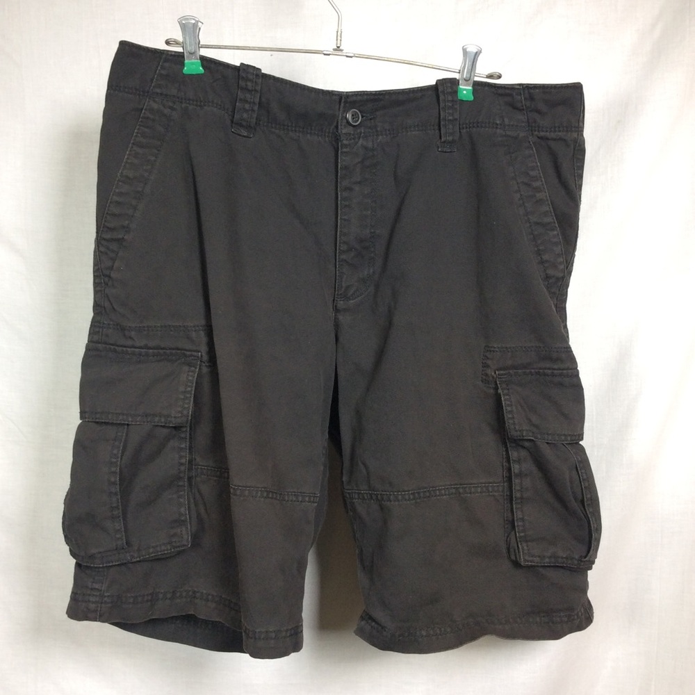 Old Navy Men’s Black Cargo Shorts, Sz 36